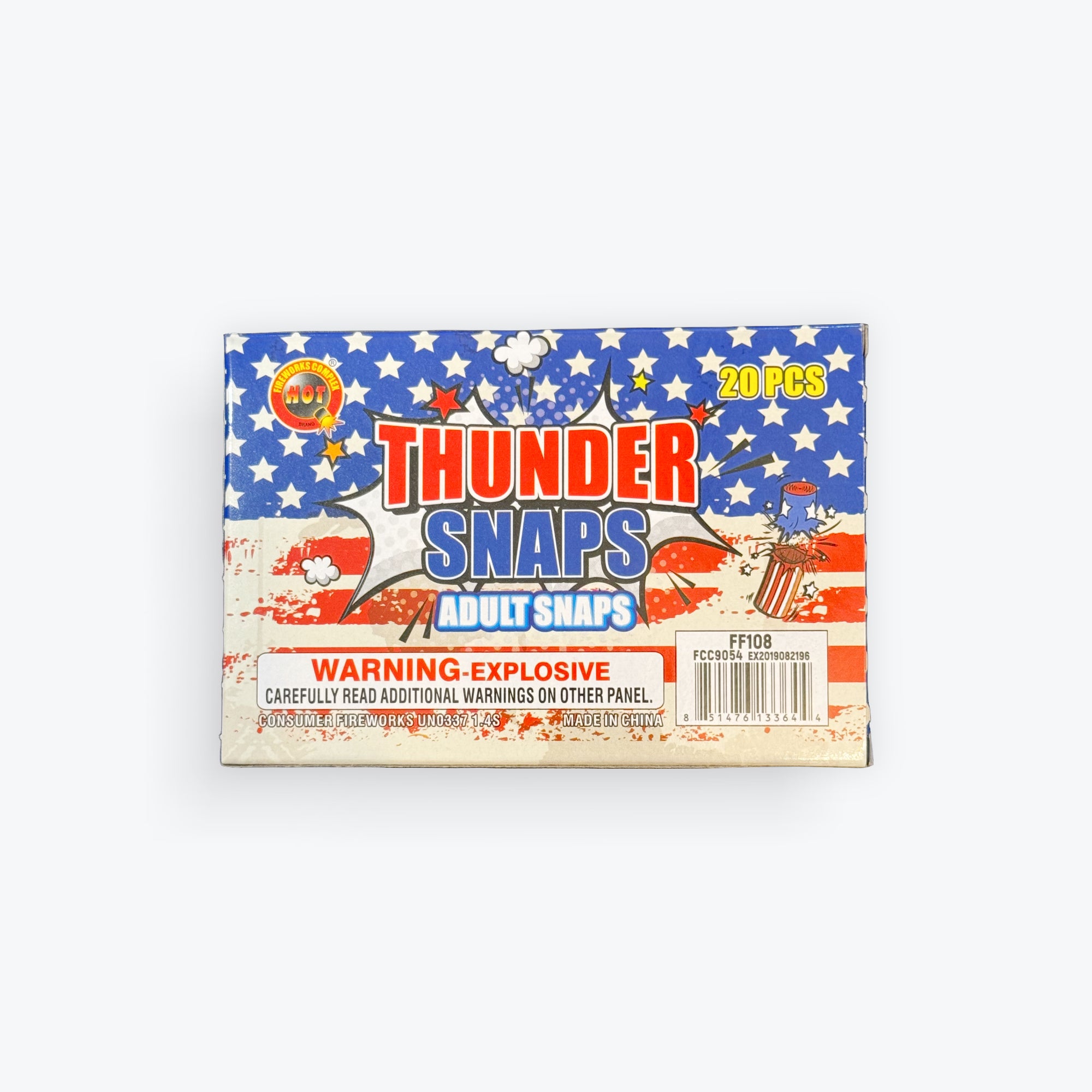 Thunder Canister Snaps | Redbeard's Fireworks Novelties Online